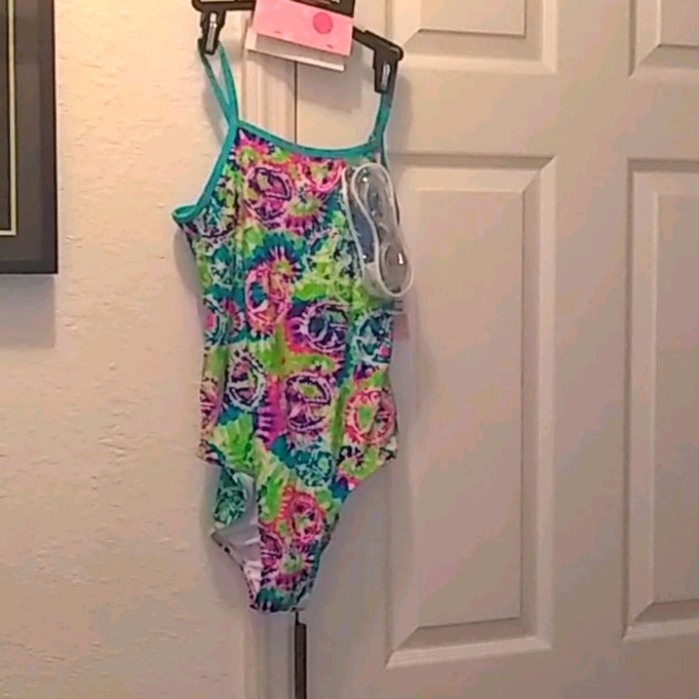 Joe Boxer 1-pc Swimwear w/ Goggles ☮️